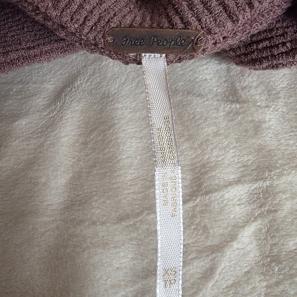 Free People Ottoman Slouchy Tunic Sweater in Nutmeg Oversized Knit - Picture 7 of 9